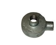 1 Way Backoutlet 20mm (Galv)