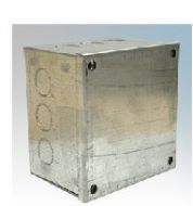 Adaptable box  9x9x4 Galv K/O