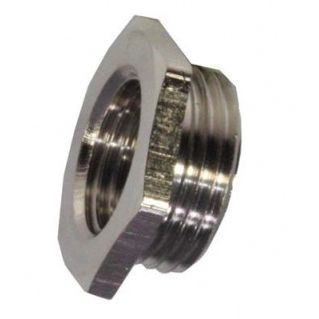 PG21 Male to M25 Female Adaptors Brass nickel plated