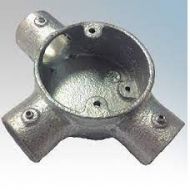 Conlok Tee Box Galv (25mm)