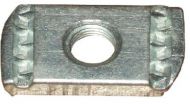 Plain Channel nuts M10 BZP