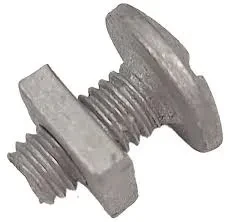 HDG M6 x 20 Roofing Nuts & Bolts