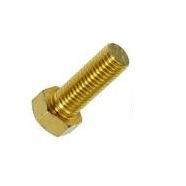 M10 x 30 Brass Hex Set Bolts