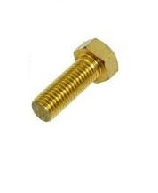 M10 x 35 Brass Hex Set Bolts