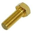 M6 x 12 Brass Hex Set Bolts