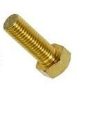 M6 x 25 Brass Hex Set Bolts