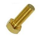 M6 x 30 Brass Hex Set Bolts