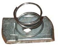 Short Spring Channel Nuts M10 Bzp