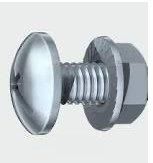M6 x 16mm Tray Bolts And Nuts