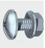 M6 x 40mm Tray Bolts And Nuts