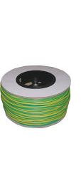 PVC Oversleeving (on drums) - 2.0 Green/yellow