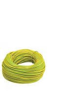 PVC Oversleeving (Hanks) - 2.0mm green/yellow