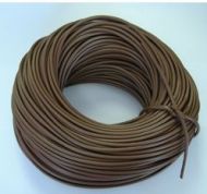 PVC Oversleeving (Hanks) - 3.0mm brown