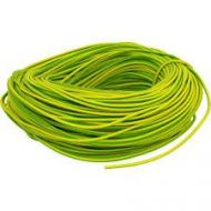 PVC Oversleeving (Hanks) - 3.0mm green/yellow