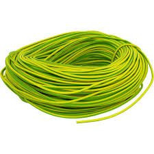 PVC Oversleeving (Hanks) - 3.0mm green/yellow