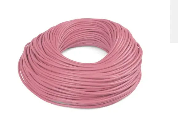 Pvc Oversleeving Hanks 3.0mm Pink