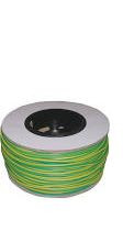 PVC Oversleeving (on drums) - 4.0 green/yellow