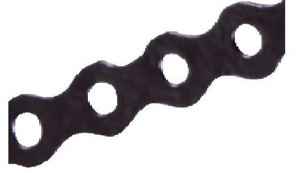 12mm x 0.8mm x 10 metres Black All round band