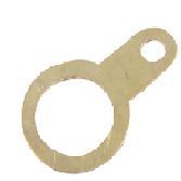 Brass earth tags 25mm