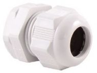Nylon Glands White 20mm Cable dia 10-14 mm (IP68)