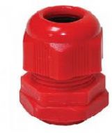 Nylon Glands Red 25mm Cable dia 13-18 mm (IP68)