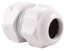 Nylon Glands White 32mm Cable dia 18-25 mm (IP68)