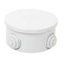 Circular Junction Box 65mm x 35mm with Grommets ( IP44)