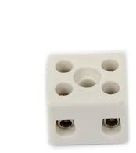Connectors/Porcelain - 15 Amp 2 pole