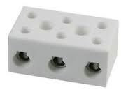 Connectors/Porcelain - 30 Amp 3 pole
