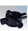 4 Way 20mm black