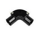 Inspection elbows 25mm black