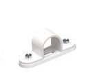 Spacer bar saddles 20mm white