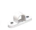 Spacer bar saddles 20mm white