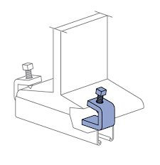 C Beam Clamp Stainless steel 316