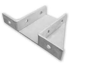 Double Channel Gussett Bracket Stainless Steel 316