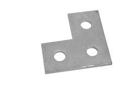Flat L Bracket Stainless steel (316)